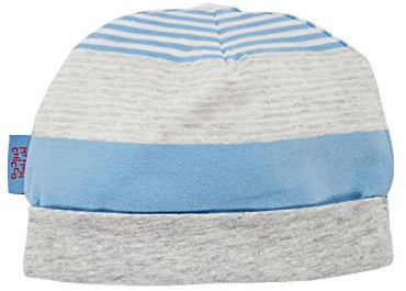 Chicco Mütze Jersey Stretch, Himmelblau weiß, 0 Monate