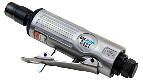 US Pro B8421 Druckluft Stabschleifer 1/4 Trennschleifer kurz 152mm Aufnahme 6 mm