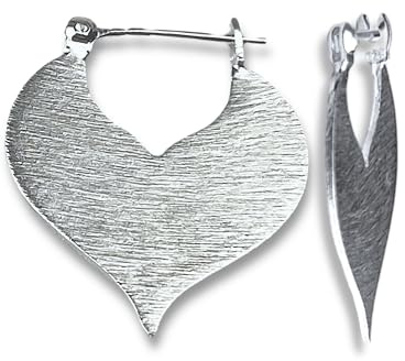 Damen 925 Silber Ohrringe Sultan III im Orient Stil - Ohrhänger mit Bügelverschluss-Lieblingsschmuck mit Geschenkbox von MadamLili