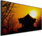 Ecowelle Infrarotheizung mit Bild | 750 Watt | 60x120 cm | Infrarot Heizung| | Made in Germany| d 129 Tempel
