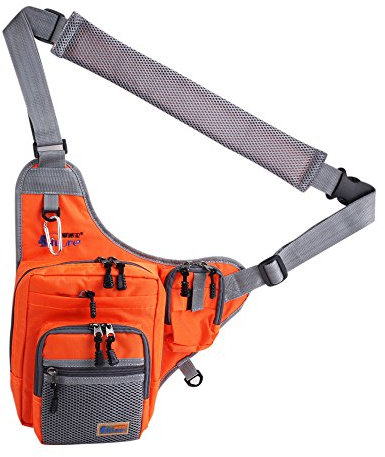 Lixada 32 x 39 x 12 cm Ködertasche, Angelrute, Werkzeugtasche, Hüfttasche, Multifunktionstasche, Outdoor-Sport, Camping, Wandern, Bergsteigen