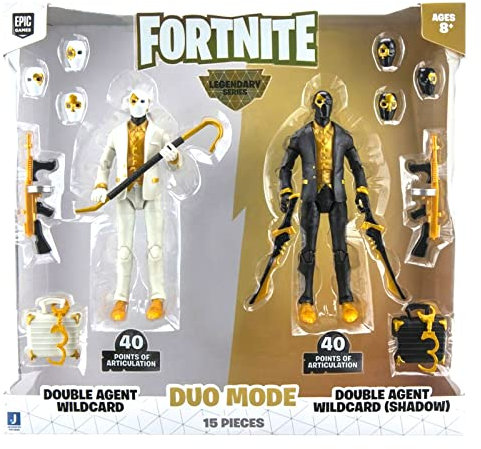 Jazwares FNT0840 Fortnite Legendary Series Duo Mode Double Agent