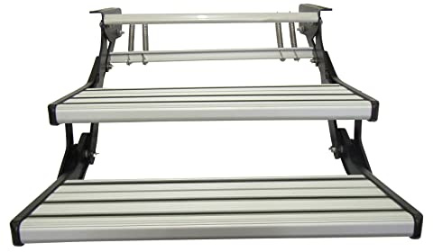 Manual Drop Down Double Step (Aluminium Motorhome Pull Out Folding Platform)