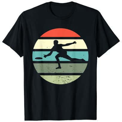 Ultimativer Frisbee, Retro-Frisbee, Vintage-Frisbee für Teamsport T-Shirt
