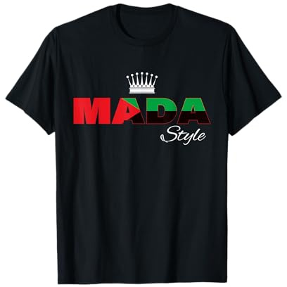 Drapeau Martinique Mada Style Cadeau Homme Femme Fière T-Shirt