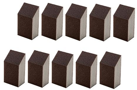 NIYANGLE 20 Pz spugna smeriglio spugna per la pulizia della cucina spugne abrasive a grana bagno utili spugne abrasive pennello per pentole pulito spazzola per la pulizia lavare la pentola