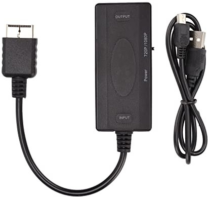 Convertisseur D'interface Multimédia PS2 Vers HD, Adaptateur De Console De Jeu, Lecteur De Câble Gratuit, Convertisseur PS1 Pour PS2 Pour Accessoires De Console