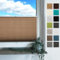 Rollmayer Plissee mit Bohren, Plisseerollo Faltrollo Sichtschutz und Sonnenschutz für Fenster und Tür Premiumqualität Falte für Zuhause, 3 Kollektionen(Binco Beige,B140cm x H150cm)
