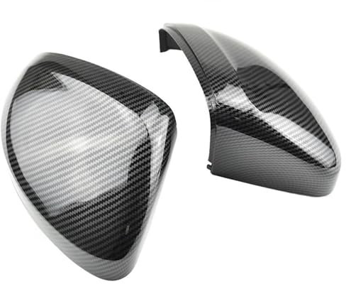 Spiegelkappen Für VW Für Tiguan Für MK2 2017 2018 2019 2020 2 Stück Seitenspiegelkappen Abdeckung Carbon Look Spiegelkappen, DNZWYNSM01