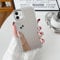 ZTOFERA Coque pour iPhone 12/12 Pro, Etui Miroir de Luxe Clair Brillant Souple TPU et Rigide PC Mince, Objectif de Caméra Complet de Protection pour iPhone 12/iPhone 12 Pro 6,1 - Transparent