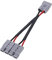 Yheonver 50 A pour Anderson Connecteur double Y Adaptateur Batterie Power Connector Forklift Power Plug Connecteur avec câble de voiture de 6 mm