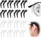 16 Pairs Eyeglass Ear Cushions, Anti-Slip Glasses Ear Grip Hooks, Glasses Grips Behind Ears,Glasses Ear Grips, Silicone Glasses Ear Grips for Spectacle Sunglasses Reading Glasses Eyewear