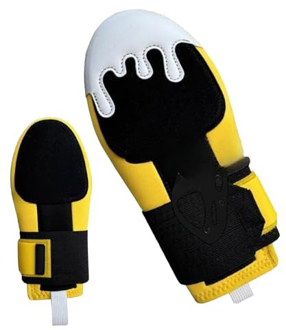 Youth Baseball Sliding Mitt | Protective Sliding Mitt with Elastic Compression Strap | Adjustable Wrist Compression Mitten for Baseball Softball Players, Secure Hand Guard for Sliding