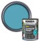 AOC24 Garden Fence Paint 750ml – Multi-Surface Exterior Paint for Wood, Brick, Metal, Stone & Terracotta – Waterproof, Resists Fading, Matt Finish for Sheds, Fences, Garden Furniture Summer Sky