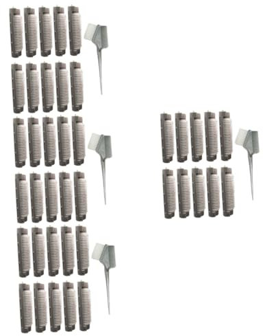 SHERCHPRY 4 Sätze Dauerwellen Haarspange Wurzel Bounce Dauerwelle Über Nacht Roller Clip Lockenwickler Plüsch Lifting Dickes Abteilen Haarspangen Locken Zubehör 10 Stück * 4