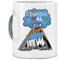 MOCHEIA SHOP Tazza Mug - Napoli Campione in Italia - 2024/2025 - materiale Ceramica - Idea Regalo Tifoso Partenopeo. (VESUVIO 1)