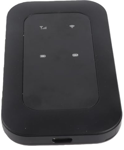 Tonysa Routeur Portable, Point D'accès Mobile 4G/5G, Connexion Wi-FI Rapide, 300 Mbit/s, Compatible LTE CAT4, 3 200 MAh, pour la Maison ou Les Déplacements