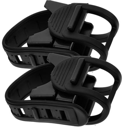 SAFIGLE Gehstockhalterung für 2 Stück Langlebige Kunststoffhalter für Gehhilfen und Rollstühle Einfach zu Montieren Einsetzbar für Senioren Geeignet