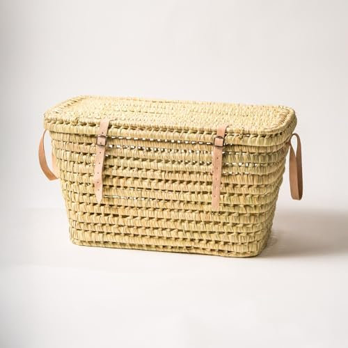 Grande Malle Palmier & Cuir