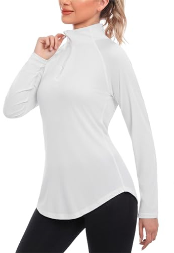 iClosam Maglietta Palestra Donna per Trekking e Running Leggera Traspirante