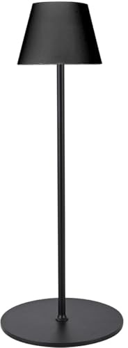 ideoon Moderne höhenverstellbare LED-Stehlampe, dimmbar, schwarz, 50/90/130 cm- elegantes Stimmungslicht für Wohnzimmer, Schlafzimmer, Büro und Aussenbereich