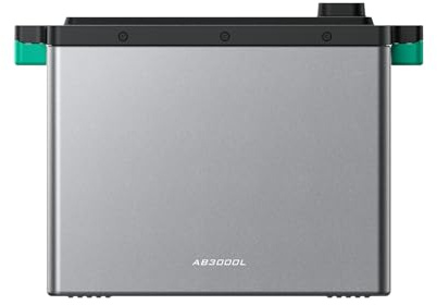 Zendure AB3000L Batterie d'Extension Solaire | Pour SolarFlow 2400 Pro/AC+, Empilable Jusqu'à 16.8kWh, IP65, Extinction Incendie Aérosol, Lithium