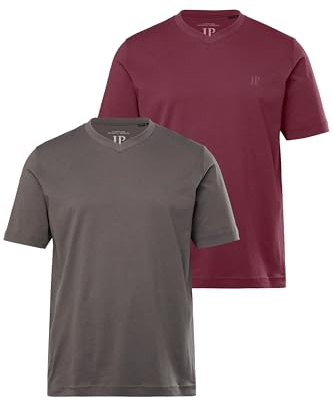 JP 1880 Herren Kurzarm T-Shirt traubenlila 8XL