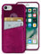 Puro IPC747CSHINEPBDX Shine Pocket Schutzhülle für Apple iPhone 6/6S/7/8 Bordeaux