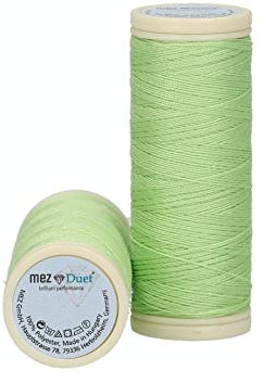 MEZ Duet Stärke 100 4644100-03200 grün Nähgarn, 100 % Polyester, 50m