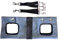 Groomers World - Dog Hammock - Relaxation Cradle for Ear, Eye, Nail & Hair Care - Medium Grey