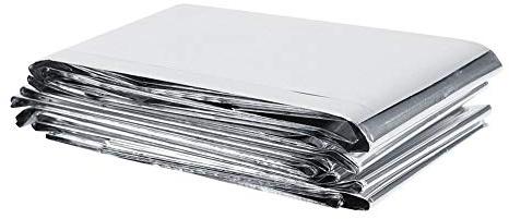 GOTOTOP Reflektierende Folie Pflanzen PETP Silber Reflektorfolie Film für Garten Gewächshaus Pflanzenwachstum 210×120cm
