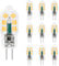 Akynite Leuchtmittel G4 2W LED 12V Kaltweiß 6000K, 200lm, Ersatz Halogenstrahler G4 10W 20W, nicht dimmbar, Stiftsockellampe LED 12V AC DC für Dunstabzugshaube, 10er-set