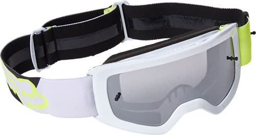 Fox Racing Motocross-Brille, Unisex, für Kinder, fluoreszierendes Gelb, Einheitsgröße