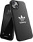 adidas Hülle Entworfen für iPhone 14 Plus | Stoßfester Fallschutz | Kompatibel mit kabellosem Laden | 6,7 Zoll Schwarz-Weißes Trefoil Design | Schützende Originals Handyhülle