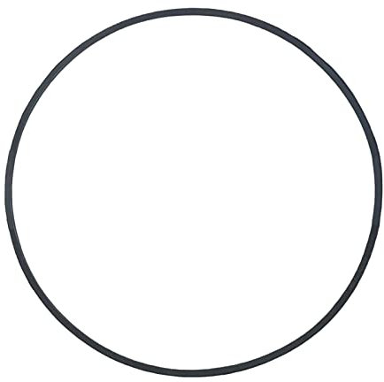 Colcolo Runde Barstuhl-Chassis-Basis, rutschfeste Scheibe, Gummiring, kratzfester Gummistreifen, Barhocker-Bodenschutz, 38,5cm