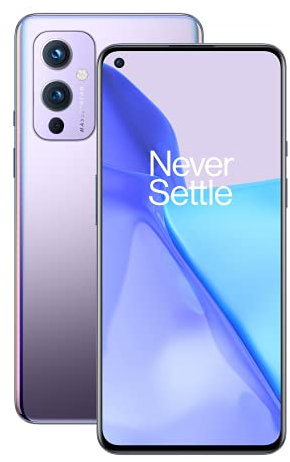 OnePlus 9 5G Smartphone con Fotocamera Hasselblad, 12GB RAM + 256GB, Viola (Winter Mist) [EU version] (Ricondizionato)