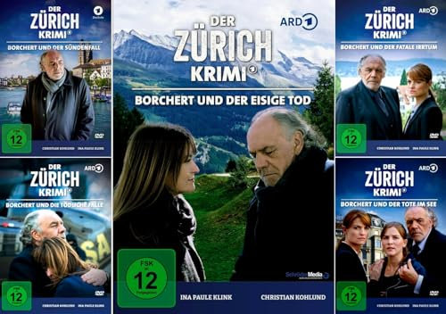 Der Zürich Krimi 6-10 (Folge 6+7+8+9+10) Borcherts Fälle (by Christian Kohlund) [5-DVD]