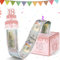 WenmthG Lustige Geldgeschenke Geburtstag 18, DIY Überraschungsbox, 18. Geburtstag Spardose für Bargeld Geschenk Ziehen, Geschenkbox zum 18. Geburtstag Mädchen Junge - Roségold