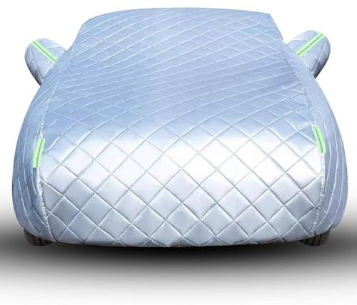 Auto-Hagelschutz-Schutzhülle für Smart Cabrio 2003-2004 Hageldecke für Auto,Windschutzscheibe Hagelschutz, Outdoor Indoor Winddes Autokabelle gegen Hagel mit reflektierenden Streifen