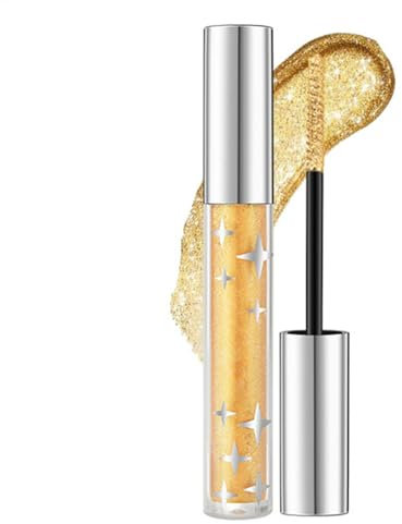 Long Lasting Mascara | Beauty Mascara Cosmetic | Glitter Eye Makeup | Eyelash Curling Extension | Shiny Cosmetic Mascara | Easy to Apply for Special Occasions or Everyday Wear in All Eye Shapes