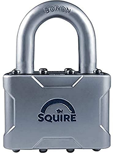 Henry Squire Diecast Body Padlock with Boron Shackle, 48 mm (Length), Blue