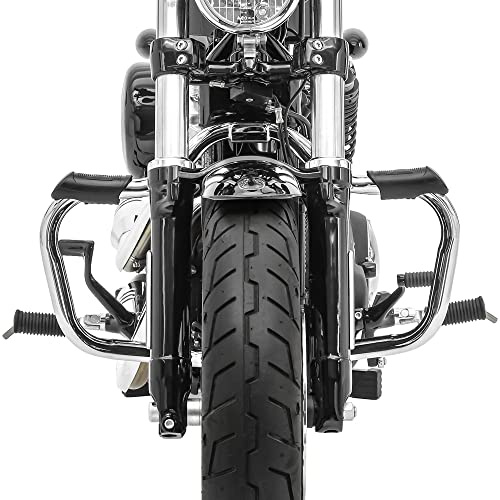 Sturzbügel Kompatibel mit Harley Davidson Sportster 2004-2020 Craftride Mustache Chrom
