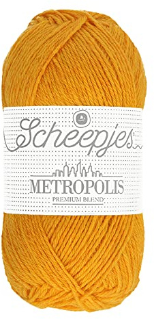 Scheepjes Metropolis 1x50g - 037 Istanbul, Yellow Yarn