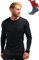 100% Merino Unterwäsche Herren - Merino Langarmshirt Herren Atmungsaktiv Und Feuchtigkeitsableitend Mittel + Wollsocken (Large, Charcoal Gray 250)