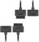 Eaxus® 2er Set 1,8 Meter Verlängerungskabel Geeignet für SNES Super Nintendo Controller - Kompatibel mit allen Controllern & Games