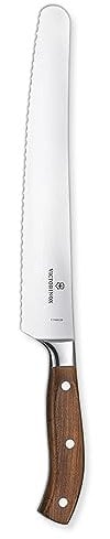 Victorinox Grand Maitre Brotmesser, Holz, Wellenschliff, 26 cm Klinge, Geschmiedet, Rostfrei, Edelstahl