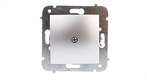 CARLA Endkappe rahmenlos silber 1770-16 elektro-plast edelstahl 5901752637924