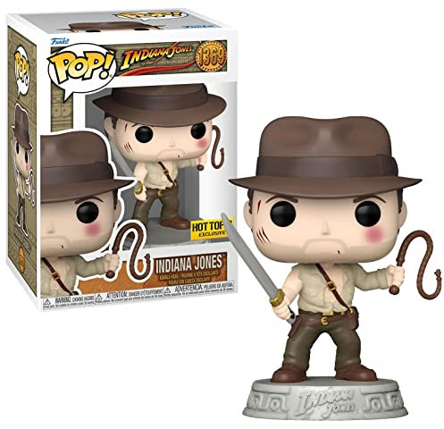 Funko Indiana Jones und The Temple of Doom: Indiana Jones mit Whip Pop Vinyl Actionfigur