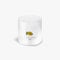 Verre à Citron WD Lifestyle en Verre, Tumbler Rond de 250 Millilitres, Jaune, Réutilisable, Minimaliste, Passe au Lave-Vaisselle