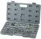 VEVOR Set di Filiere Maschi Utensili per Filettatura SAE 60 Pezzi in Totale, Set per Rubinetti Matrici in Lega di Zinco Utensili per Filettature in Valigetta Portatile, Set di Rubinetti Chiavi 60 Pz